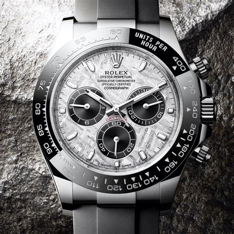 rolex daytona mop diamond dial|rolex daytona meteorite white gold.